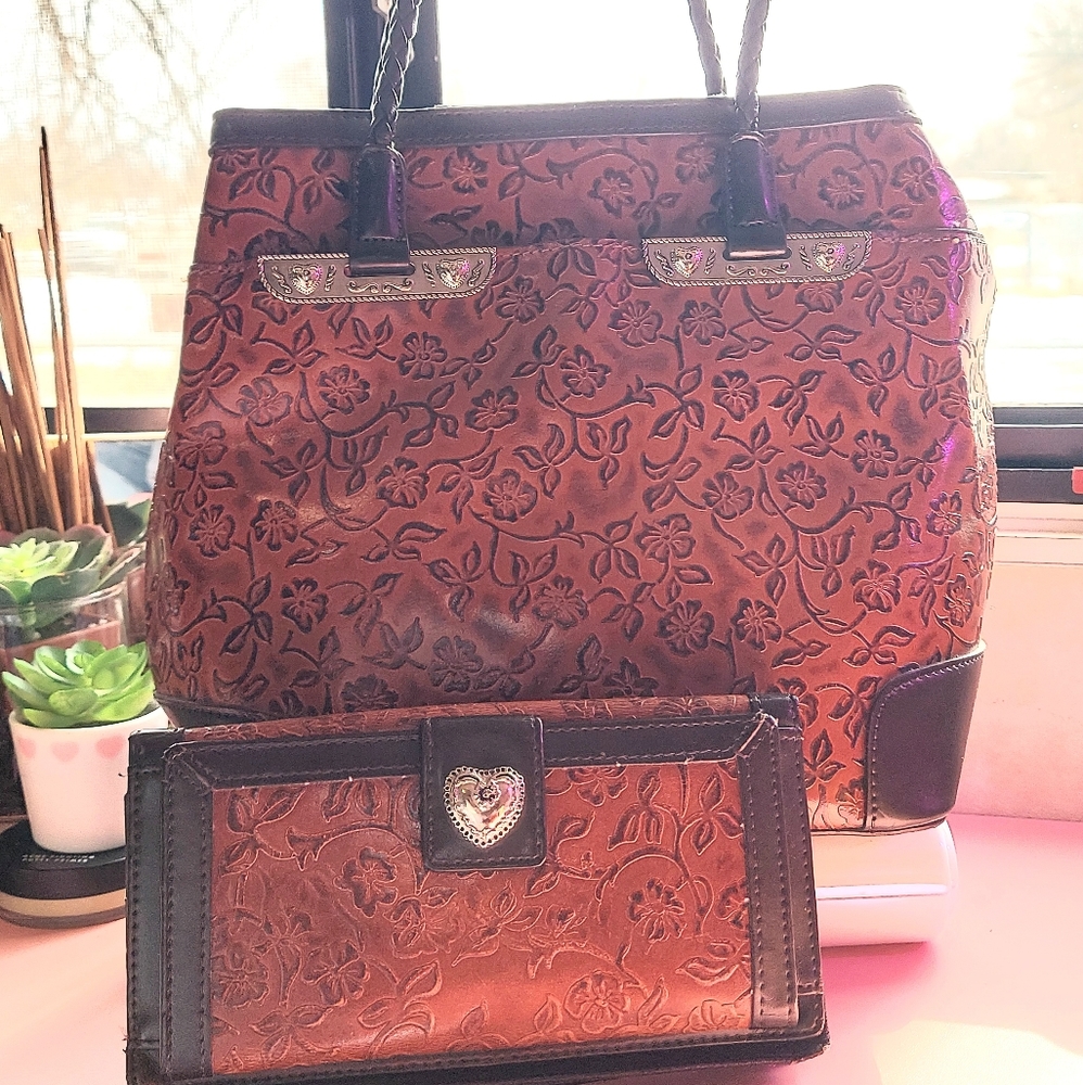 Purse/matching wallet